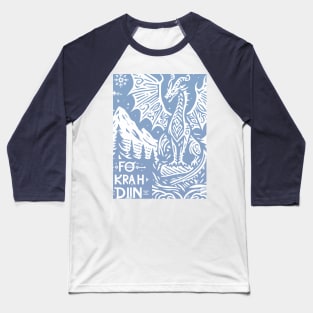 Frost Dragon Baseball T-Shirt